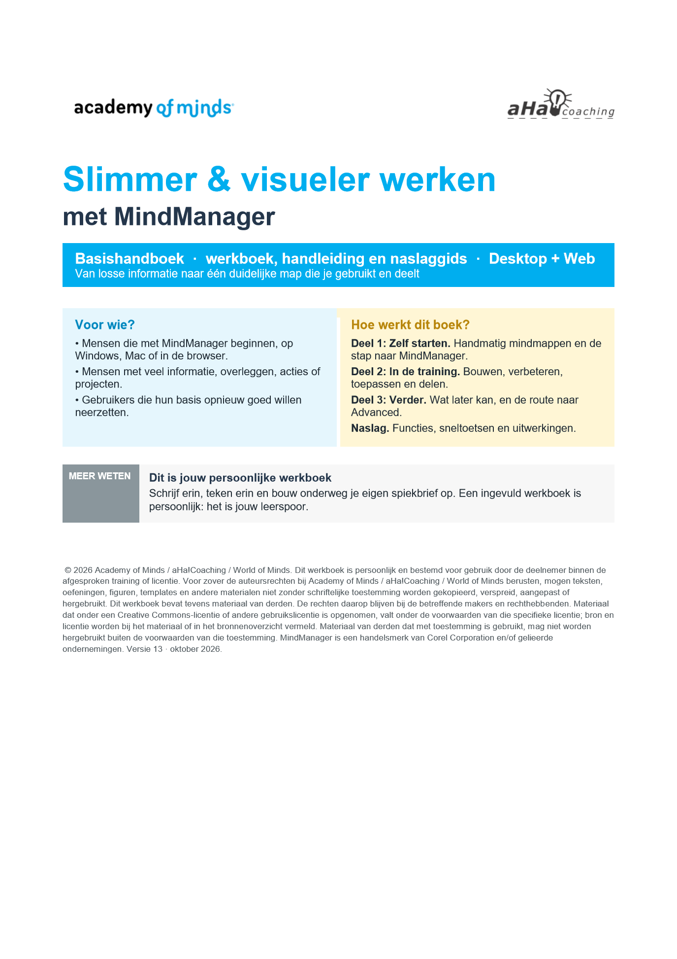 Pagina 1 van 6 uit Deel 1: compleet basiswerkboek